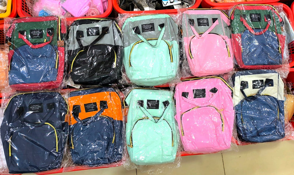 Large Capacity Mummy Bag Multi-function Women Backpack Nursing Bag for Baby Care