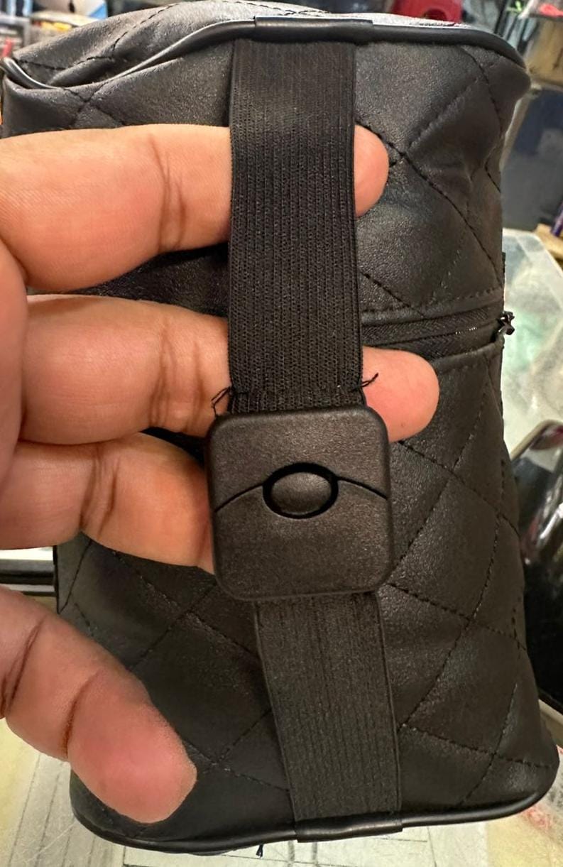 Luxury Leather Car Napkin Holder – Sleek Design, Easy Access & Secure Fit for Tissues