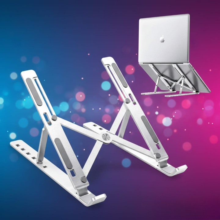 18 Inch Biggest Height Heavy Duty Professional Laptop Stand Aluminium Alloy