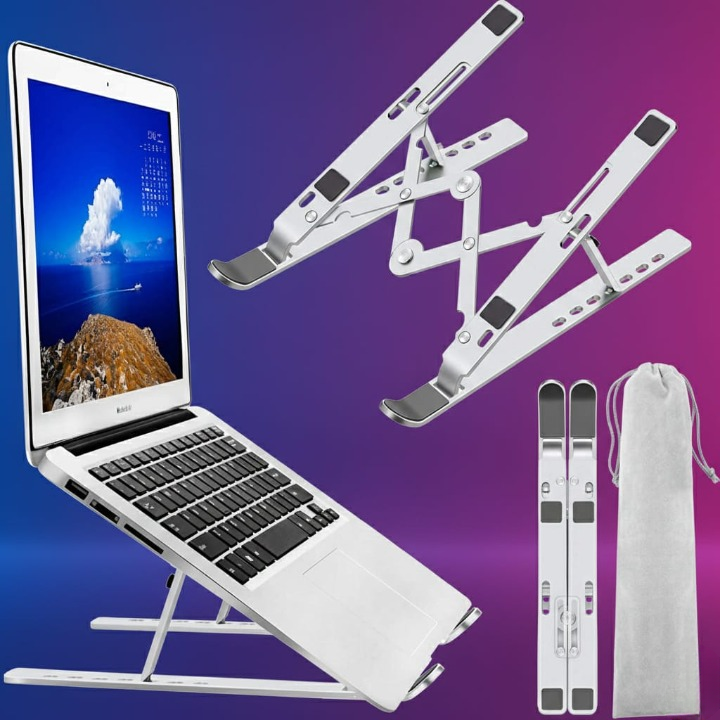 18 Inch Biggest Height Heavy Duty Professional Laptop Stand Aluminium Alloy