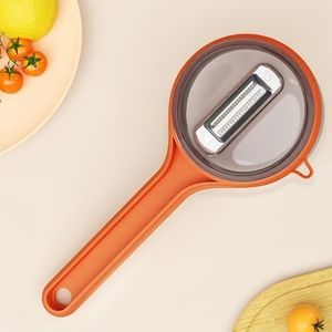 Multi‑Functional Vegetable & Fruit Peeler | With Integrated Storage Container